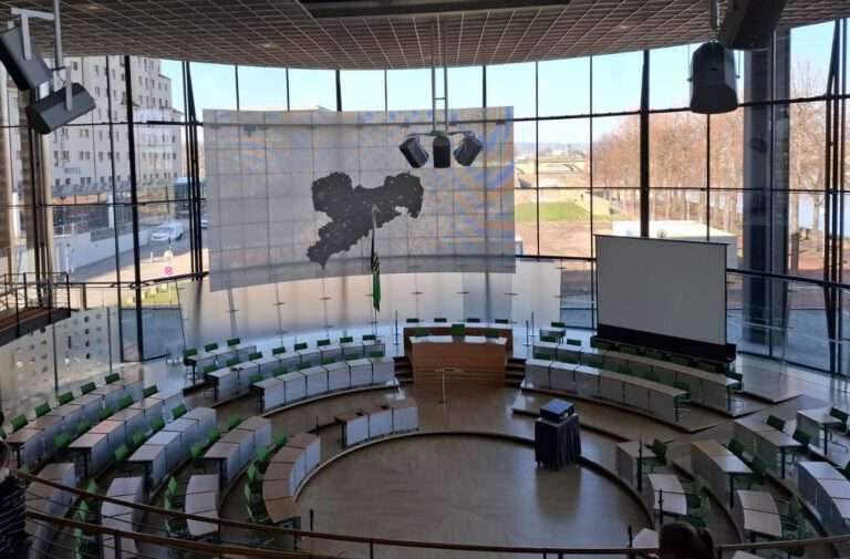 Besuch des sächsischen Landtags